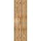 Ekena Millwork Spaced Board-n-Batten Shutters w/Z-Bar, Rough Sawn Western Red Cedar, 23W x 72H, PR RBS06Z23X072RWR - alternate 4